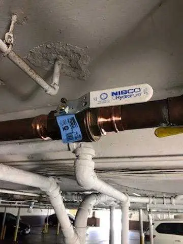 Copper pipe repair and valve work for Backflow Testing in Commerce